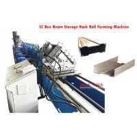 Buy cheap SC Box Beam Storage Rack Roll Forming Machine product