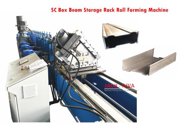 Buy cheap SC Box Beam Storage Rack Roll Forming Machine from wholesalers