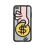 Matte Surface Finger Grip Phone Case Adjustable Stand Spiderman For Iphone 6