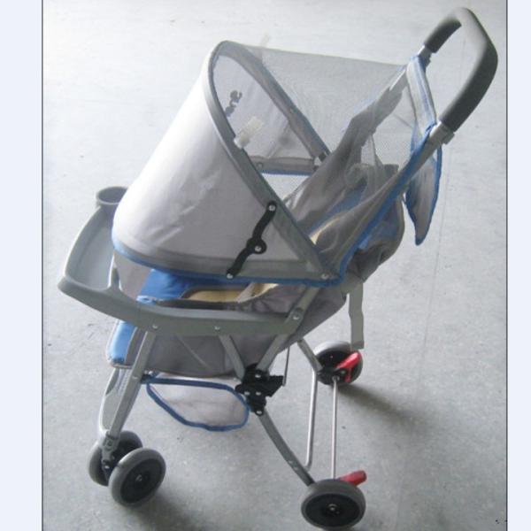 Buy cheap Gray Foldable Baby Buggy Stroller With Storage Basket for Child from wholesalers
