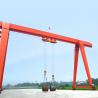 Buy cheap Supply Limit Switch Single Girder Gantry Crane , 5 Ton Rail Mounted Gantry Crane from wholesalers