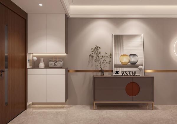 Buy cheap Contemporary Tall Foyer Cabinet Shoe Cupboard For Hallway Minimalist Elegance from wholesalers