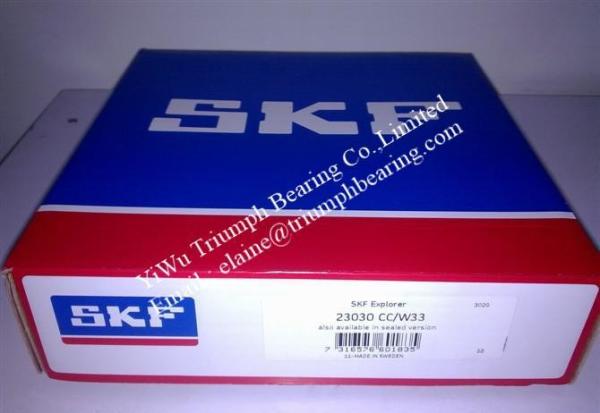 Buy cheap Spherical roller bearings Spherical roller bearings 23030 CC/W33 from wholesalers