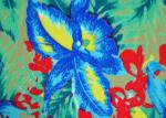 Colorful Patterned Polyester Fabric Non - Flammable Density 72 X 40