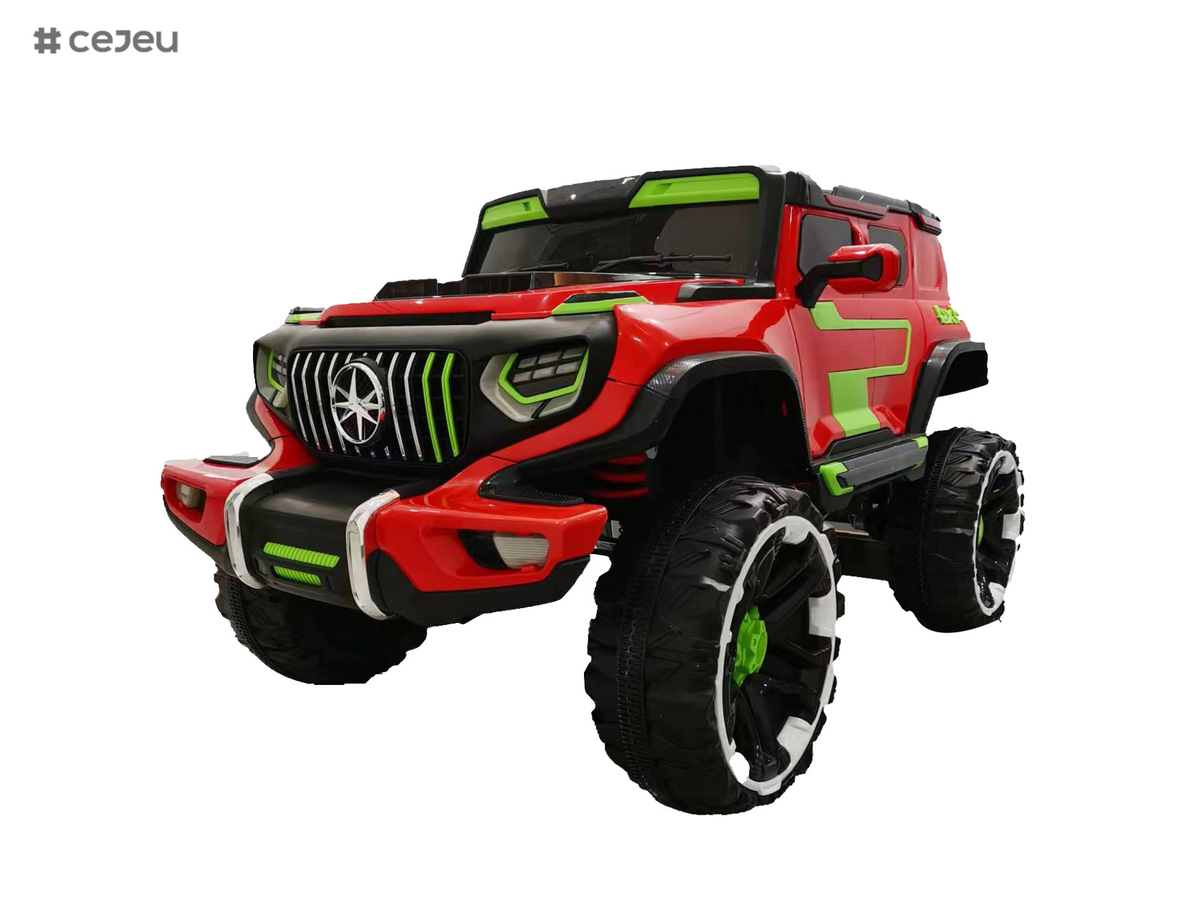 12V Battery Stroller Can Sit 2 People Kids Ride On Car Toy Model for Toddlers Baby Boys Girls Remote Control Car