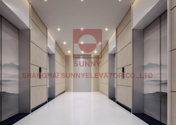 Buy cheap Automatic Commercial Passenger Elevators Lift Safe Operation 1600kg Load from wholesalers