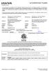 Zhejiang Luyao Electronics Technology Co., Ltd. Certifications