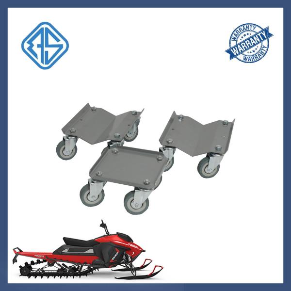 Buy cheap Grey Wheels Snowmobile Dolly Set 3 Wheel Swivel Caster Heavy Duty Steel from wholesalers
