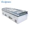 Buy cheap ETL Gas Station & Mini Store Two Sides Open Island Freezer from wholesalers