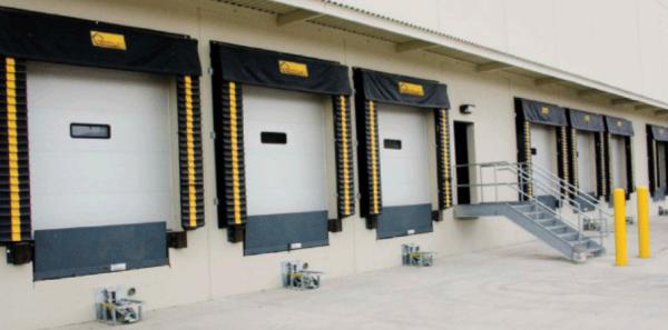 Buy cheap Warehouse Thermal Insulated Cold Storage PVC Fabric Curtain Galvanized Steel Adjustable Loading Dock Shelters from wholesalers