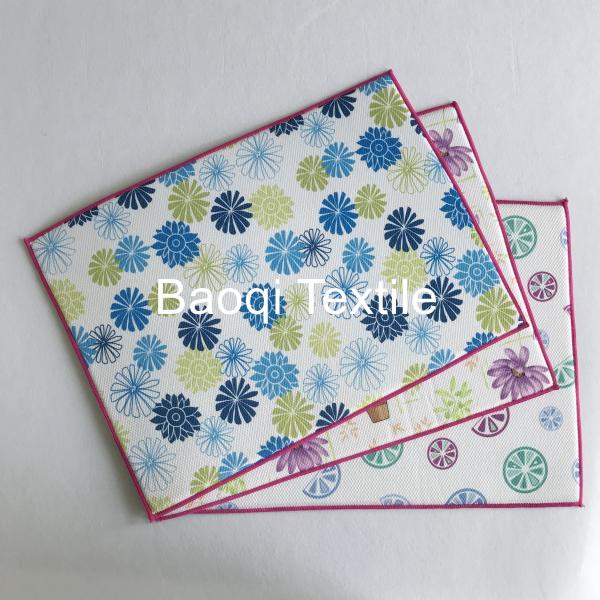 Buy cheap Chinese suppiler 100% polyester super absorbent water microfiber printed kitchen mat ,washable pad from wholesalers