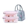 Buy cheap Stackable 1040ml 35oz Glass Food Container With Lids from wholesalers