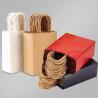 Buy cheap Custom Printed Recyclable Shopping Clothing Gift Bag Kraft Paper Bags with Your Own Logo from wholesalers