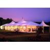 Buy cheap Romantic Big Aluminium Event Tent 850 G / Sqm Pvc Roof Cover For Banquet from wholesalers