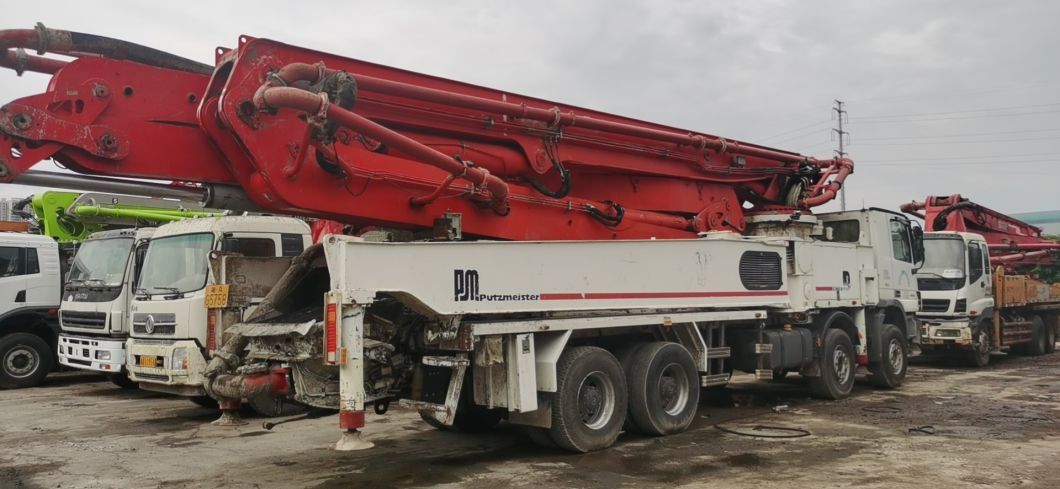 Putzmeister Concrete Pump 56m on Benz Mercedes Chasssis