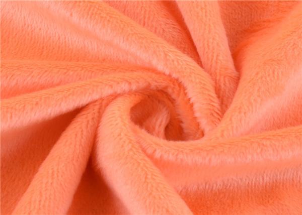 Buy cheap Super Soft Velboa Plush Fabric Solid Colour 220gsm 0.5 - 4mm from wholesalers