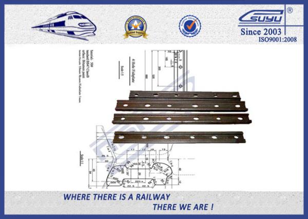 Buy cheap Standard UIC54 Rail Metal Fish Plate For Railway Fastener / Joggled Fish Plate from wholesalers