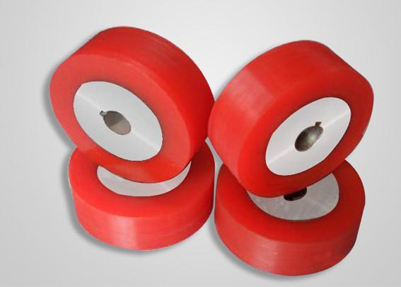 Buy cheap TPU Single PU Coated Polyurethane Roller Wheels Stainless Steel Material from wholesalers