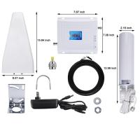 Buy cheap Dual Band 900 1800 2100 GSM/3G 2g/3g/4g Mobile Signal Booster/Repeater/Amplifier product