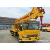 Buy cheap Hydraulic Rising Truck Mounted Aerial Platform , 16-18 Meter High Altitude Trucks from wholesalers