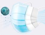 Comfortable Safety Dust Mask , Disposable Earloop Face Mask For Adult