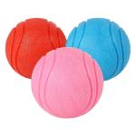 Dog Toy Teeth Cleaning Playing Natural TPR Foam Indestructible Durable Outdoor