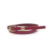 Buy cheap Women Fashion Thin Skinny Belts Striping Embossed Genuine Leather Slim Ladies Waist Belt from wholesalers