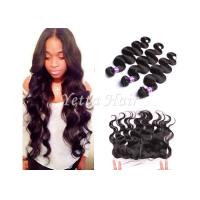 Buy cheap 7A Peruvian Lace Top Closure Virgin Body Wave Hair 13'' X 4'' Ear To Ear product
