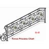 Buy cheap Balustrade 2 3 4 5 6 8 10 16 Foot Wrought Iron Fence Victorian Iron from wholesalers