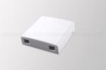 Outdoor Optical Termination Box Waterproof 2 Ports ABS PC Material