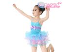 Sleeveless MiDee Ballet Dance Costumes Camisole Velvet Tiered Tutu Skirt