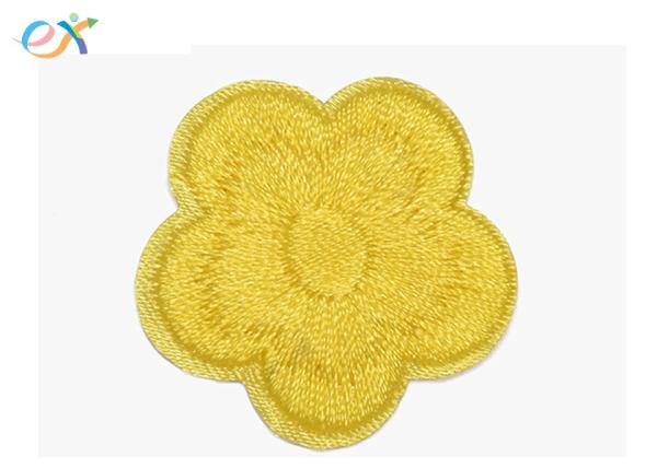 Buy cheap Custom Iron On Embroidered Patches 100% Flower Badge Embroidery Snapbacks from wholesalers