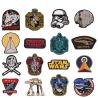 Buy cheap Fabric Damask Cloth Sew On Embroidered Badges Woven Patch With Velcro Hook from wholesalers