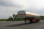 40800L Fuel Crude Oil Semi Tanker Trailer For Petroleum 40.8cbm 3 Axles