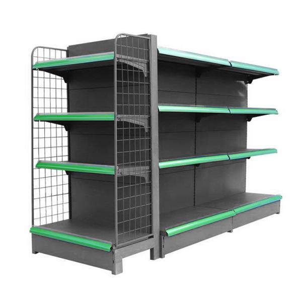 Buy cheap Supermarket Shop Wire Display Shelving Convenience Retail Store Metal Gondola Shelves from wholesalers