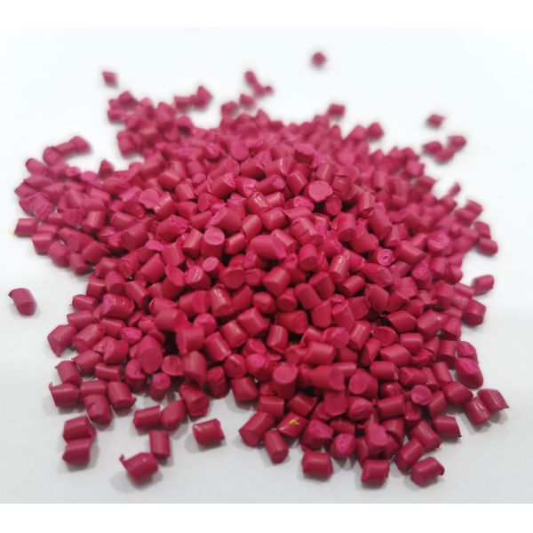 Buy cheap Rose Red Polypropylene Masterbatch PP Carrier Abs Plastic Pellets from wholesalers