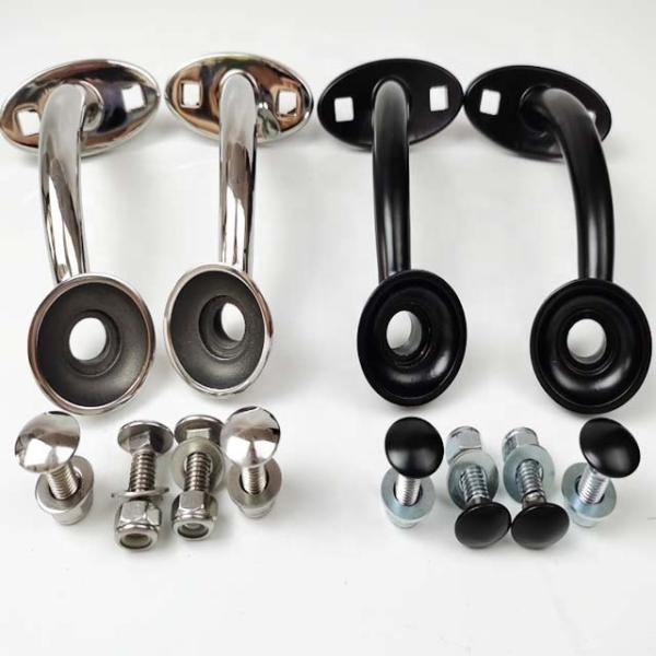 Buy cheap Steel Street Rat Hot Rod Black or Polished Headlight Stands Mounts for Universal Car Fitment Superior Performance from wholesalers