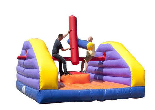 Buy cheap Adult Funny Entertainment Inflatable Pillow Fight , Outdoor / Indoor Inflatable Bouncer from wholesalers