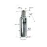Buy cheap Commercial Lighting Raw Brass Universal Joint Custom Color Plated With Wing Nut from wholesalers