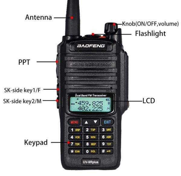 Buy cheap Baofeng UV-9Rplus IP67 Waterproof Dual Band Mobile Radio from wholesalers