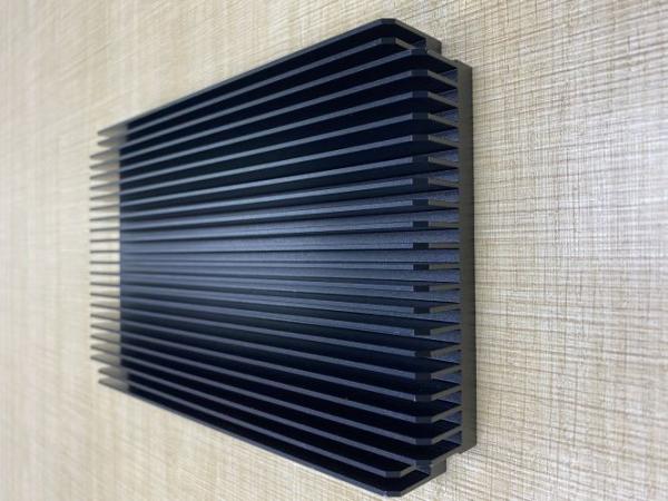 Buy cheap Black Precision Aluminium Extrusion 6063 Heat sink 700g For Electronic Products from wholesalers