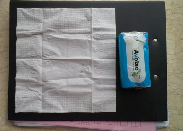 Buy cheap Advertising Logo Printed Pocket Tissue Handkerchief for Travel / Office from wholesalers