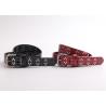 Buy cheap Genuine Leather Womens Studded Belt Silver Buckle Color FK11925 For Young Lady from wholesalers
