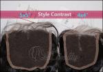 Loose Wave Lace Top Closure Chinese Human Hair Natural Color Tangle Free