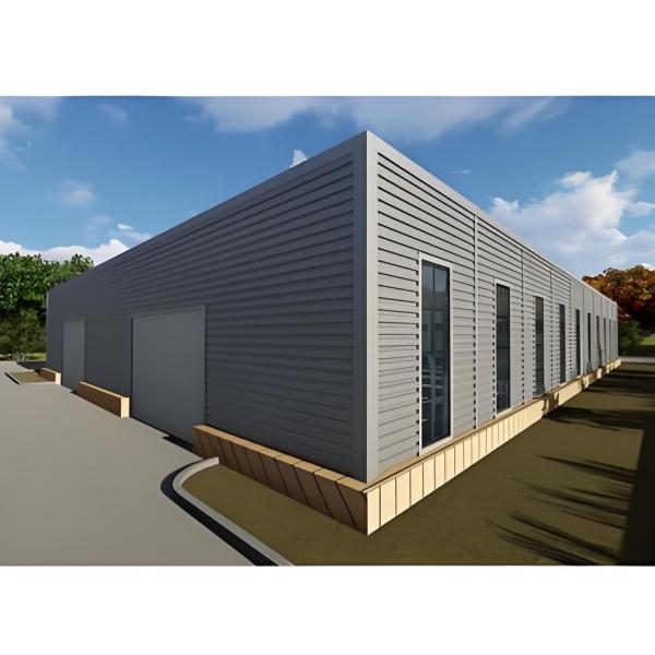 Buy cheap Highly Sustainable Prefab Steel Warehouse Buildings Energy Efficient from wholesalers