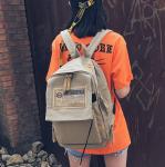 Custom new wholesale fashion Korean school boys custom canvas shoulder bag