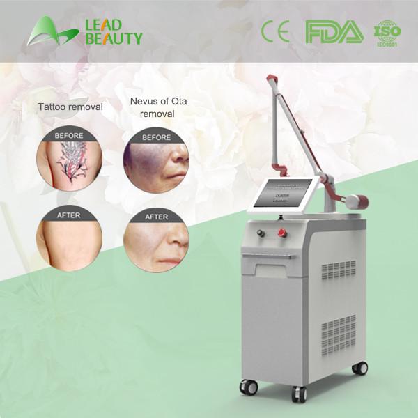 Buy cheap Q switched nd yag laser machine for tattoo removal with 1064nm/532nm from wholesalers