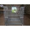 Buy cheap Industrial Welded Steel Wire Container Storage Cages from wholesalers
