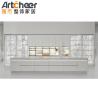Buy cheap Indoor and Outdoor Kitchen Grill with Fridge Cabinet Italian Island Design in White from wholesalers
