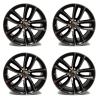 Buy cheap 71.6 dodge challenger 20 inch rims Polished Black dodge charger replica wheels 2526 from wholesalers
